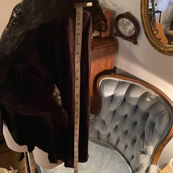 Velvet blazer - Picture 6 of 8